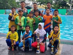 10 Atlet Renang Mulawarman Aquatic Harumkan Nama Sekolah dan Club di Ajang O2SN