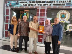 Saling Sharing, Komisi I DPRD Bontang Kunker ke DPRD Polman