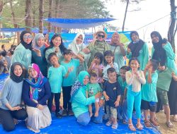 TK Kinanti Gelar Family Gathering Mengenal Alam di Pantai Manggar