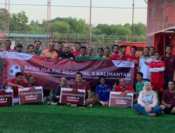 PHI, PHM dan SKK Migas Kalsul Gelar Mini Soccer Media di Balikpapan Anfield Stadium