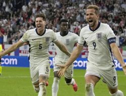 Inggris Menang Dramatis, Kalahkan Slovakia Melalui Aksi Akrobatik Bellingham dan Gol Kane