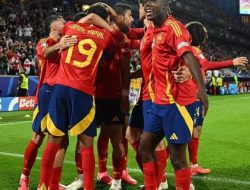 Akhiri Kutukan, Spanyol Libas Georgia Selanjutnya Hadapi Jerman di Perempat Final