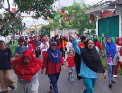 Semarak Kemerdekaan, RT 35 Damai Bahagia Balikpapan Selatan Gelar Jalan Sehat