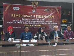 Masitah-Denni Mappa Bapaslon Pertama yang Cek Kesehatan