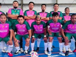 Futsal PWI Kaltim Bantai Jateng 7-0 di Porwanas XIV Kalsel