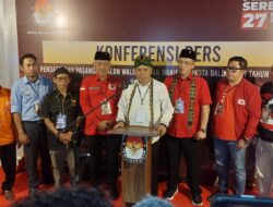 Berkas Sah dan Lengkap, Rendi-Eddy Tarmo Bapaslon Terakhir Daftar Pilkada Balikpapan