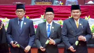 Sah, Raup Muin Resmi Jabat Ketua DPRD PPU Periode 2024-2029