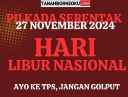 Sah! Pilkada Serentak 27 November 2024 Jadi Hari Libur Nasional