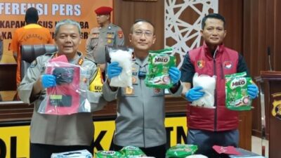 Polda Kaltim Berhasil Gagalkan Peredaran Sabu 5 Kg dari Kaltara ke Sulsel