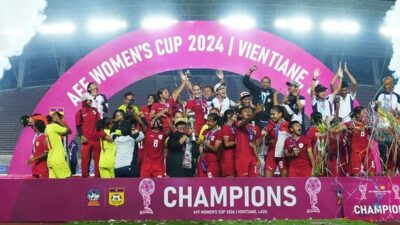 Tidak Ada Liga, Timnas Putri Indonesia Juara Piala AFF 2024
