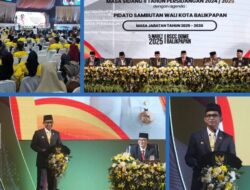 Walikota Balikpapan Rahmad Mas’ud Pidato Perdana di Rapat Paripurna DPRD, Paparkan 5 Misi dan 9 Program Prioritas