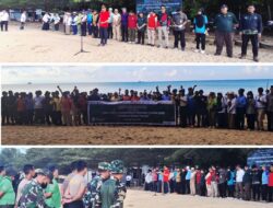 Pemkab PPU Bersih-Bersih Pantai Tanjung Jumlai di Hari Lingkungan Hidup Sedunia 2025