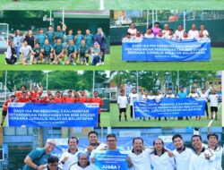 Junjung Tinggi Sportivitas, PT Pertamina Hulu Mahakam Sukses Gelar Turnamen Mini Soccer bersama Insan Pers